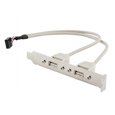Xiatiaosann Dubbel USB 3.0 Vrouwelijk Achterpaneel Naar 20-Pins Header Met 2 -Poorts PCI-Beugel Voor Moederbord - Uitbreiding Naar Achterkant Computerbehuizing Xiatiaosann Dubbel USB 3.0 Vrouwelijk Achterpaneel Naar 20-Pins Header Met 2 -Poorts PCI-Beugel Voor Moederbord - Uitbreiding Naar Achterkant Computerbehuizing