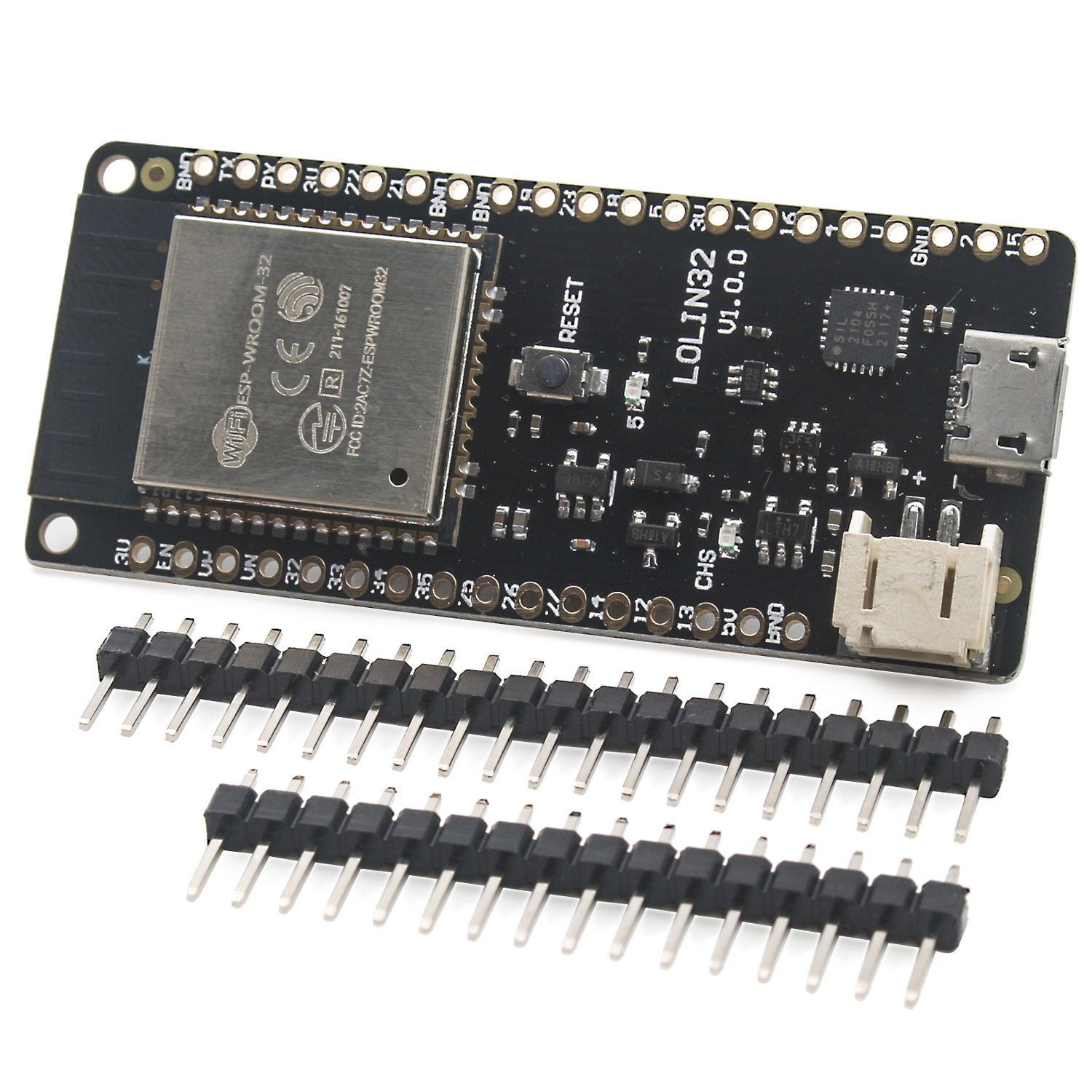 WEMOS D1 Flash 4MB CP2104 WIFI&Bluetooth Card ESP32 ESP-WROOM-32 Antenna