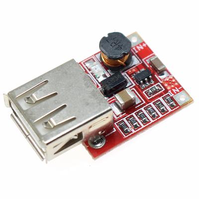 JacobsParts DC Boost Module 3.7V 2.25-5V Input 5V 1.5A USB Output Up to ...