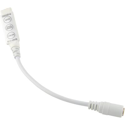 Low-profile Inline Controller for RGB LED Strip Light, White - $3.70 ...